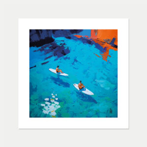 Affiche d'art long board