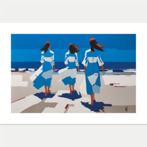 Affiche d'art ombre blanche 2